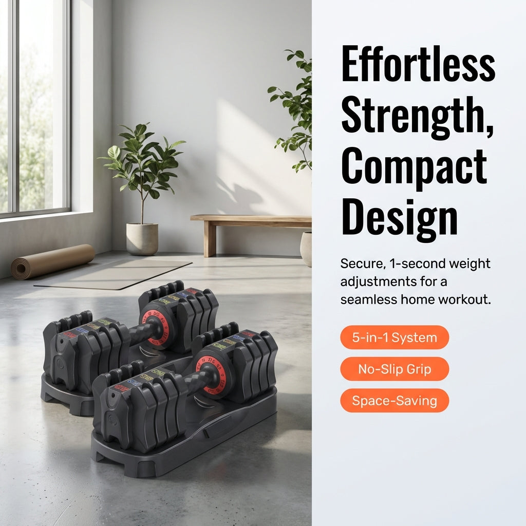 5 Weights. 1 Second. Zero Hassle.